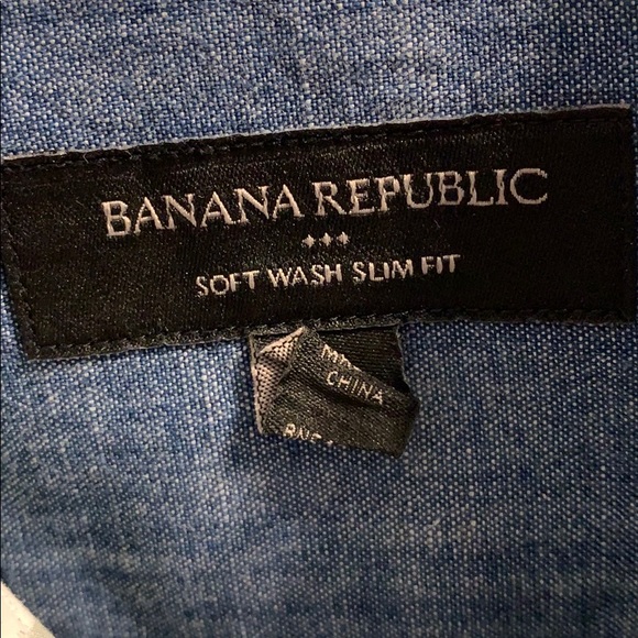 Banana Republic men’s dress shirt (M) - Picture 2 of 3